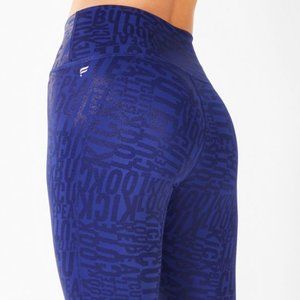 RARE Fabletics High Waist Graphic Text Legging NWT